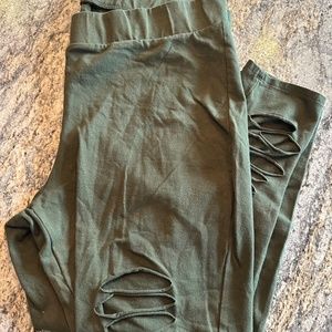 Torrid Distressed Leggings